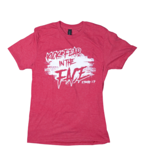 Kick Fear In The Face - Cardinal Red